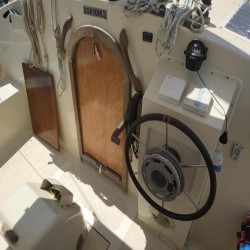 South Atlantic Self Steering Windvane built for gale-force conditions